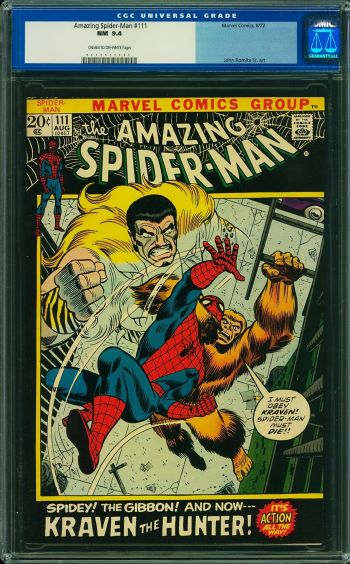 Image of Amazing Spider-Man #111 CGC 9.4