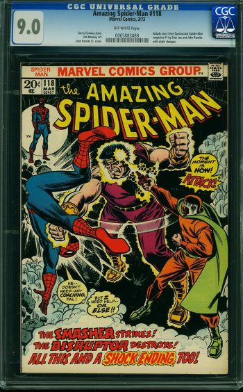 Image of Amazing Spider-Man #118 CGC 9.0