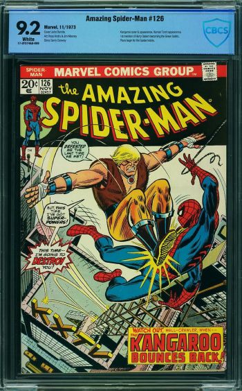 Image of Amazing Spider-Man #126 CBCS 9.2