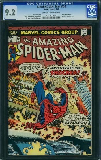 Image of Amazing Spider-Man #152 CGC 9.2