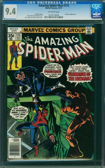 Image of Amazing Spider-Man #175 CGC 9.4