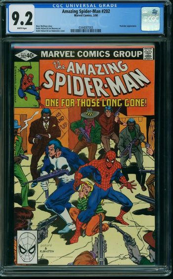 Image of Amazing Spider-Man #202 CGC 9.2