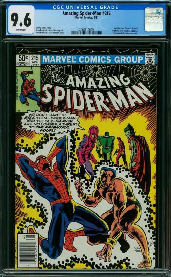 Image of Amazing Spider-Man #215 CGC 9.6