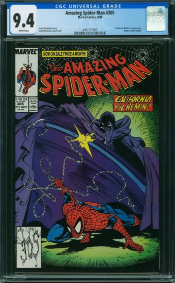 Image of Amazing Spider-Man #305 CGC 9.4