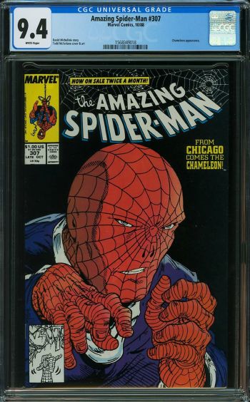 Image of Amazing Spider-Man #307 CGC 9.4