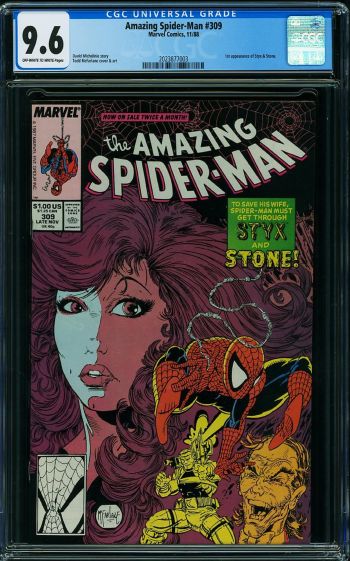 Image of Amazing Spider-Man #309 CGC 9.6