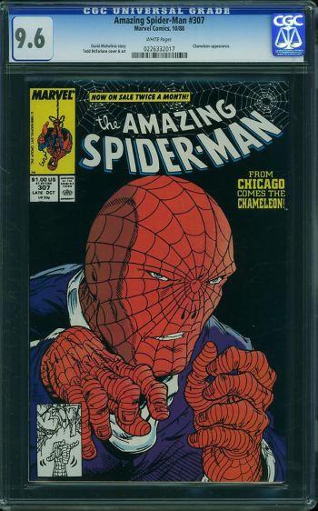 Image of Amazing Spider-Man #307 CGC 9.6