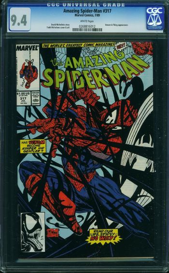 Image of Amazing Spider-Man #317 CGC 9.4