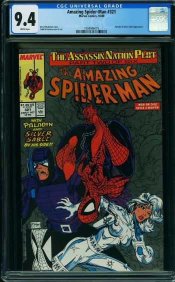 Image of Amazing Spider-Man #322 CGC 9.4