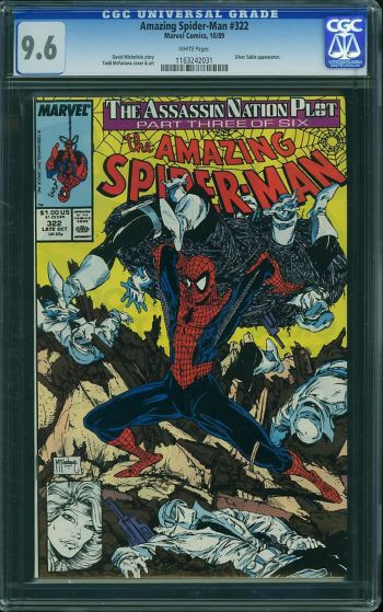 Image of Amazing Spider-Man #322 CGC 9.6
