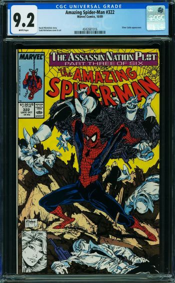 Image of Amazing Spider-Man #322 CGC 9.2