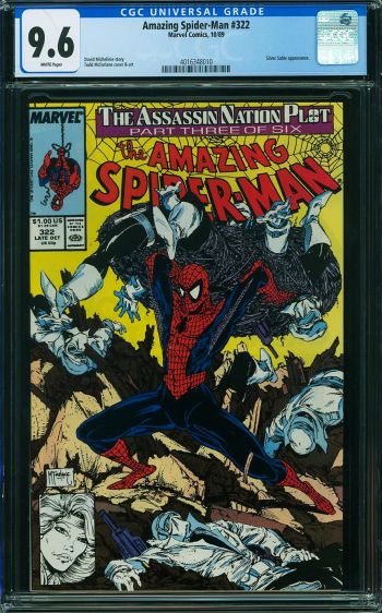 Image of Amazing Spider-Man #322 CGC 9.6