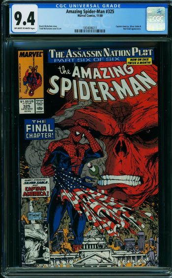 Image of Amazing Spider-Man #325 CGC 9.4