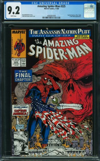 Image of Amazing Spider-Man #325 CGC 9.2
