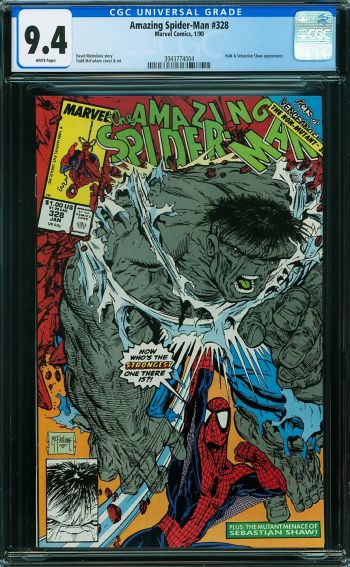 Image of Amazing Spider-Man #328 CGC 9.4