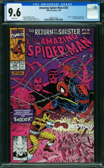 Image of Amazing Spider-Man #335 CGC 9.6