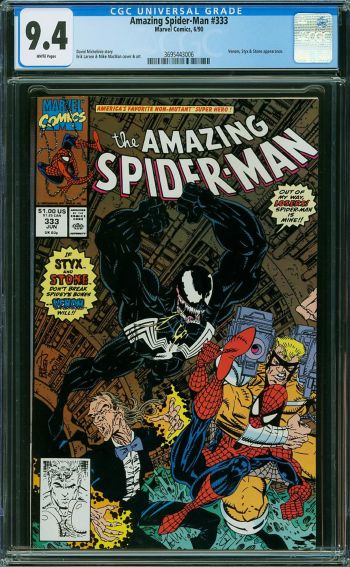 Image of Amazing Spider-Man #333 CGC 9.4