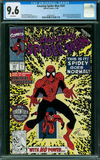 Image of Amazing Spider-Man #341 CGC 9.6
