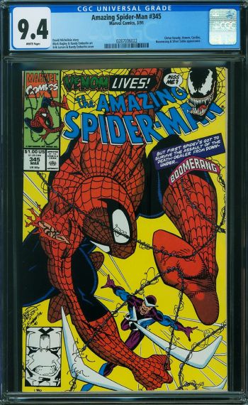 Image of Amazing Spider-Man #345 CGC 9.4