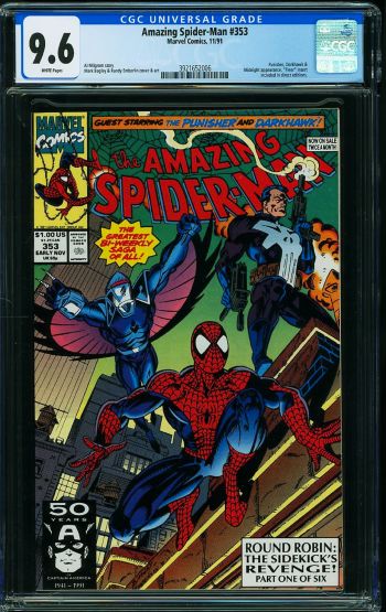 Image of Amazing Spider-Man #353 CGC 9.6