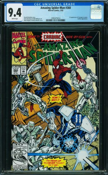 Image of Amazing Spider-Man #360 CGC 9.4