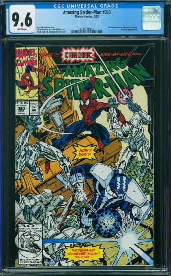 Image of Amazing Spider-Man #360 CGC 9.6