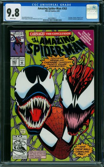 Image of Amazing Spider-Man #363 CGC 9.8