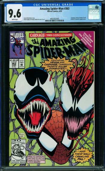Image of Amazing Spider-Man #363 CGC 9.6
