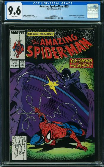 Image of Amazing Spider-Man #305 CGC 9.6
