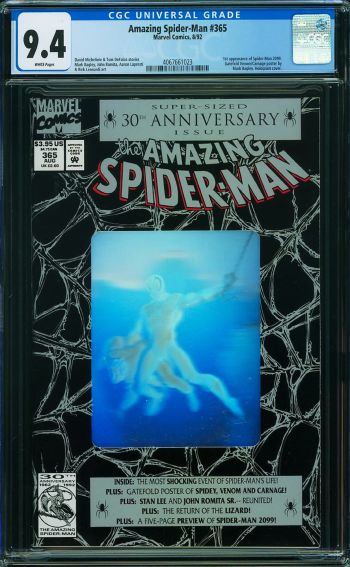 Image of Amazing Spider-Man #365 CGC 9.4