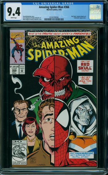 Image of Amazing Spider-Man #366 CGC 9.4