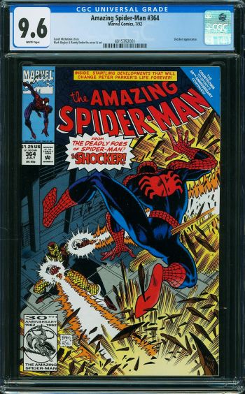 Image of Amazing Spider-Man #364 CGC 9.6