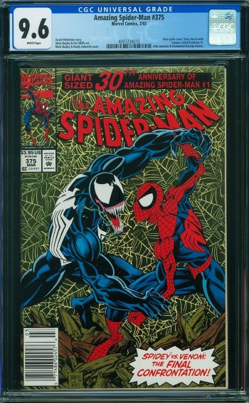 Image of Amazing Spider-Man #375 CGC 9.6