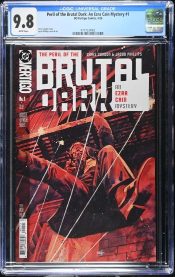 Image of Peril of the Brutal Dark: An Ezra Cain Mystery #1 CGC 9.8