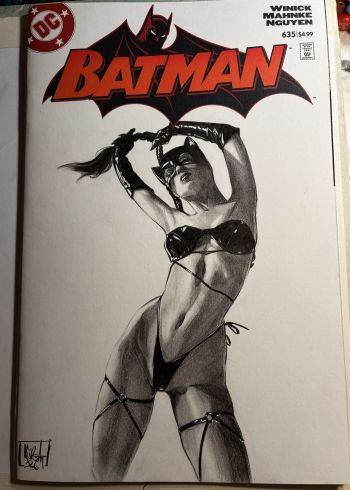 Image of CATWOMAN SKETCH COVER
