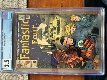 Image of Fantastic Four #45 CGC 3.5