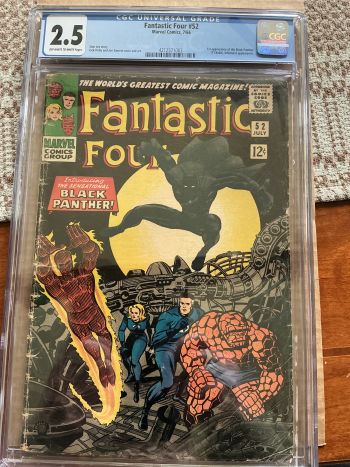Image of Fantastic Four #52 CGC 2.5