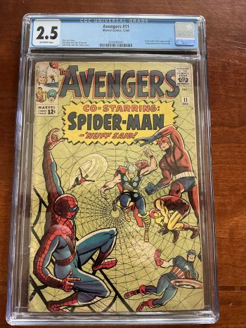 Image of Avengers #11 CGC 2.5