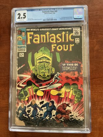Image of Fantastic Four #49 CGC 2.5
