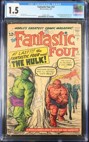 Image of Fantastic Four #12 CGC 1.5