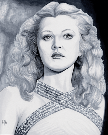 Image of Dale Arden Portrait Illustration