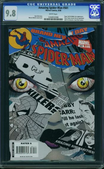 Image of Amazing Spider-Man #561 CGC 9.8