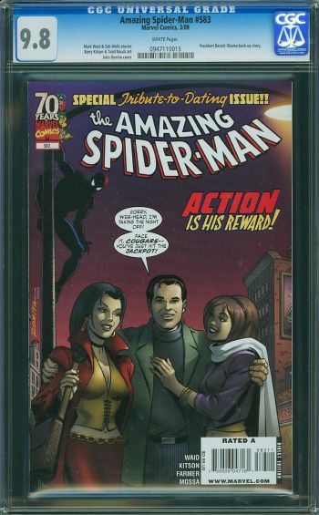 Image of Amazing Spider-Man #583 CGC 9.8