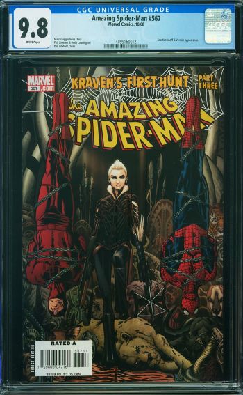 Image of Amazing Spider-Man #567 CGC 9.8