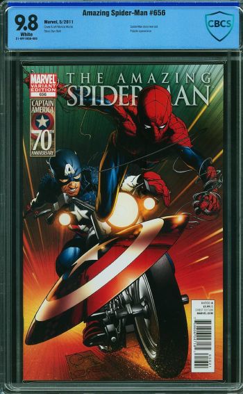Image of Amazing Spider-Man #656 CBCS 9.8