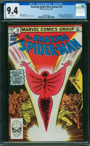 Image of Amazing Spider-Man Annual #16 CGC 9.4