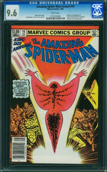 Image of Amazing Spider-Man Annual #16 CGC 9.6