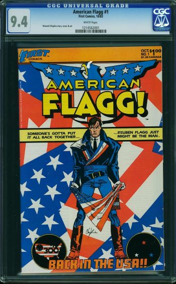 Image of American Flagg #1  CGC 9.4