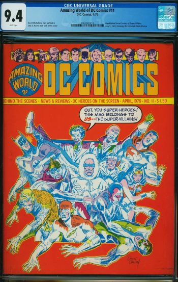 Image of Amazing World of DC Comics #11 CGC 9.4