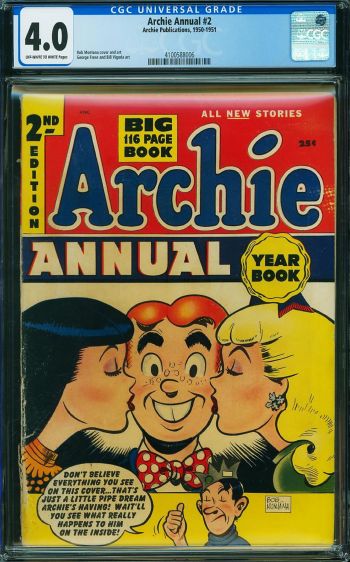 Image of Archie Annual #2 CGC 4.0